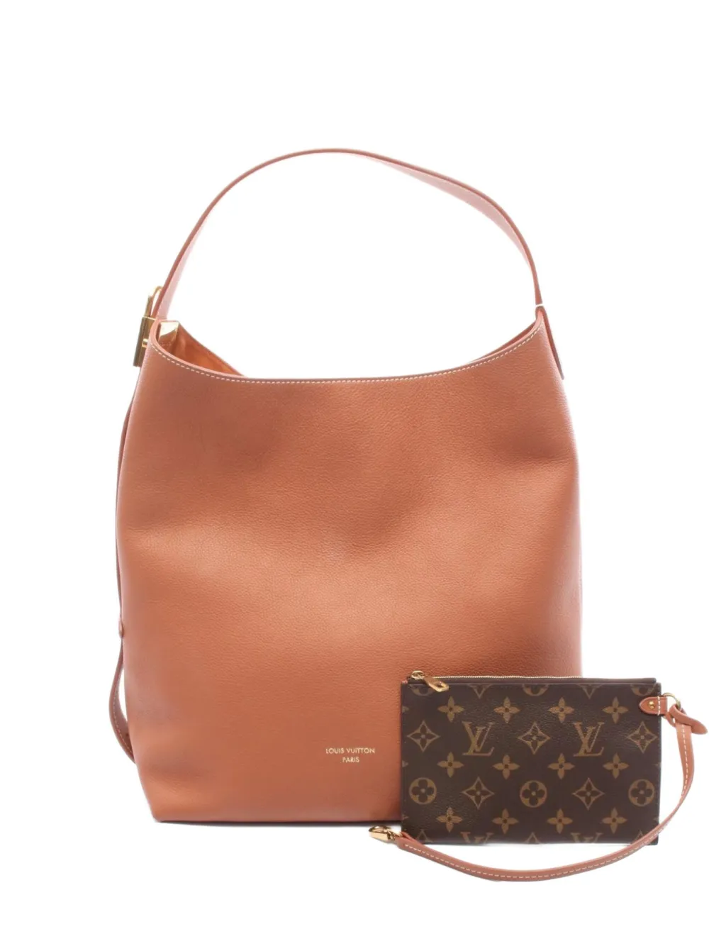 Pre-owned Louis Vuitton 2021 Lowkey Mm Shoulder Bag In Brown
