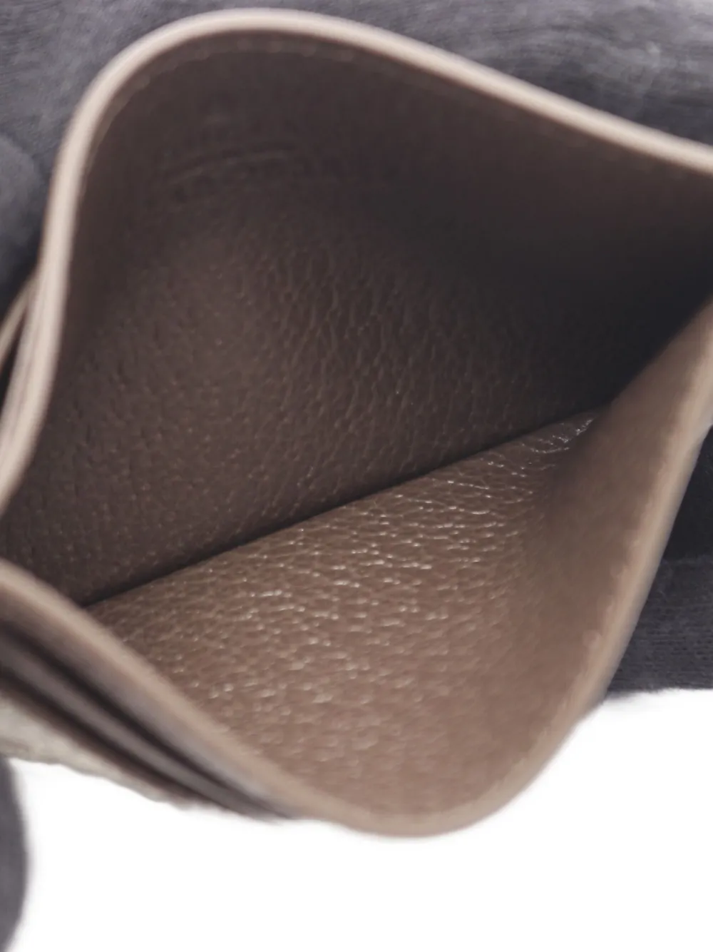 Pre-owned Gucci 2020s Gg Supreme Card Case In Brown