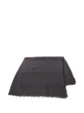 Louis Vuitton Pre-Owned 2016 monogram shawl - Black