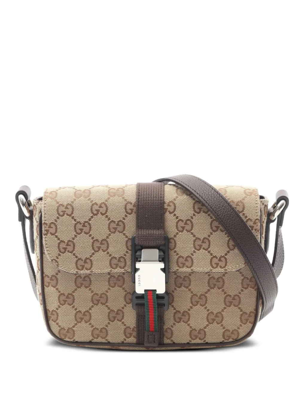 Gucci Pre-Owned 2020s GG mini cross body bag | Neutrals | Image 1