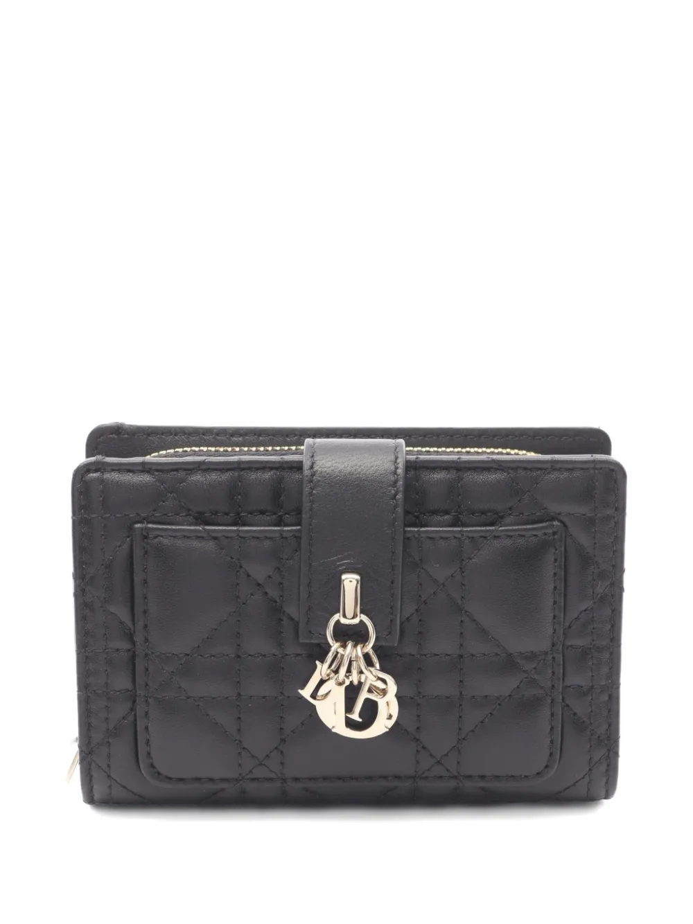 Christian Dior Pre-Owned 2010s My Dior Dittany 財布 - ブラック Christian Dior Pre-Owned 2010s My Dior Dittany 財布 - ブラック