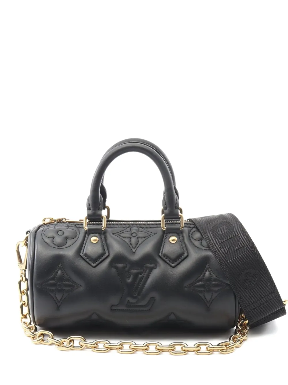Louis Vuitton Pre-Owned 2021 モノグラム バブル ハンドバッグ - ブラック Louis Vuitton Pre-Owned 2021 モノグラム バブル ハンドバッグ - ブラック
