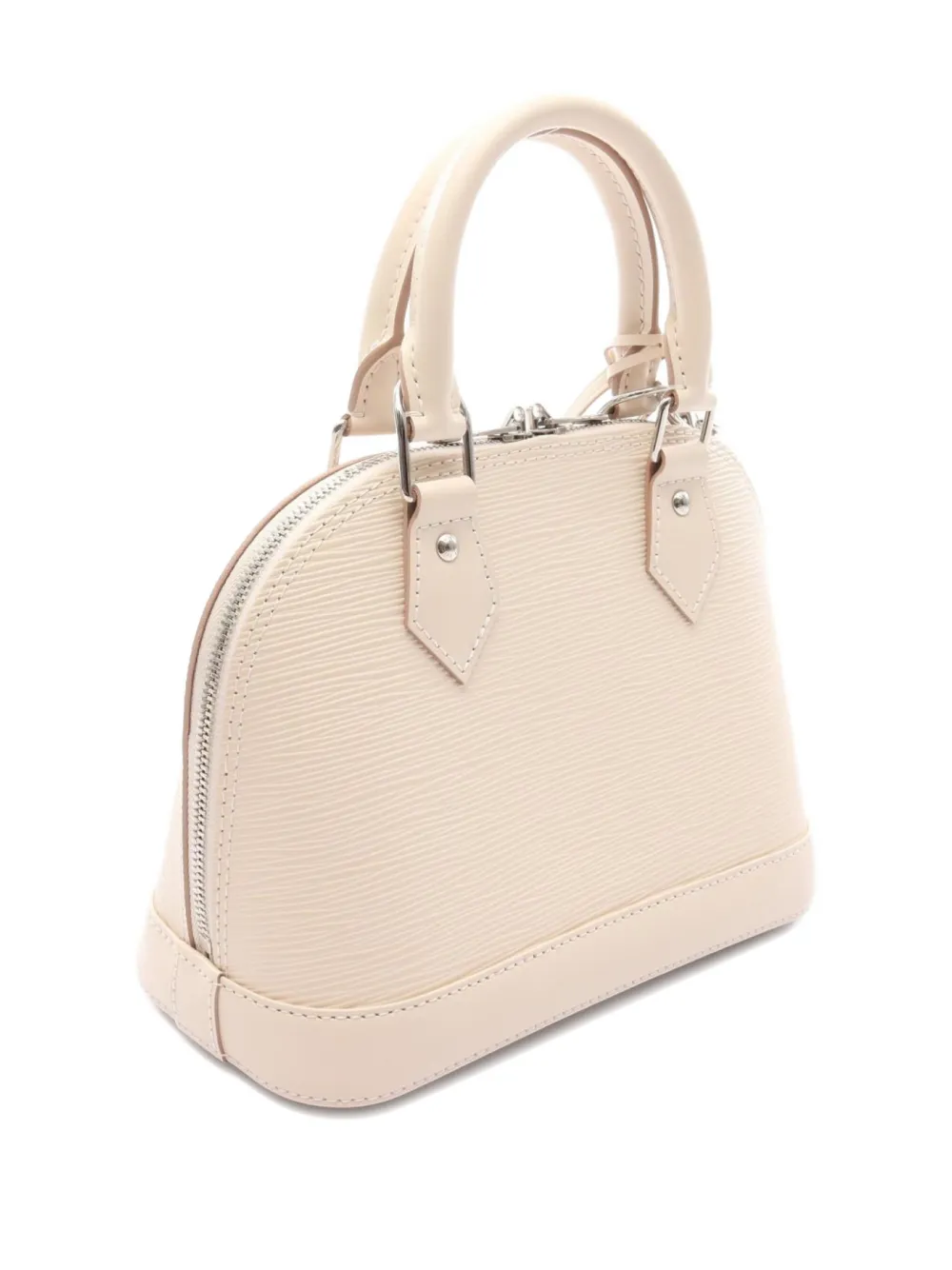 Pre-owned Louis Vuitton 2021 Alma Bb Handbag In White