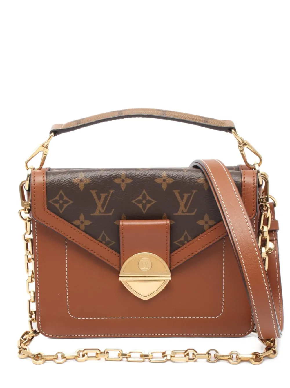 Louis Vuitton Pre-Owned 2018 サック ビファス モノグラム ハンドバッグ - ブラウン Louis Vuitton Pre-Owned 2018 サック ビファス モノグラム ハンドバッグ - ブラウン