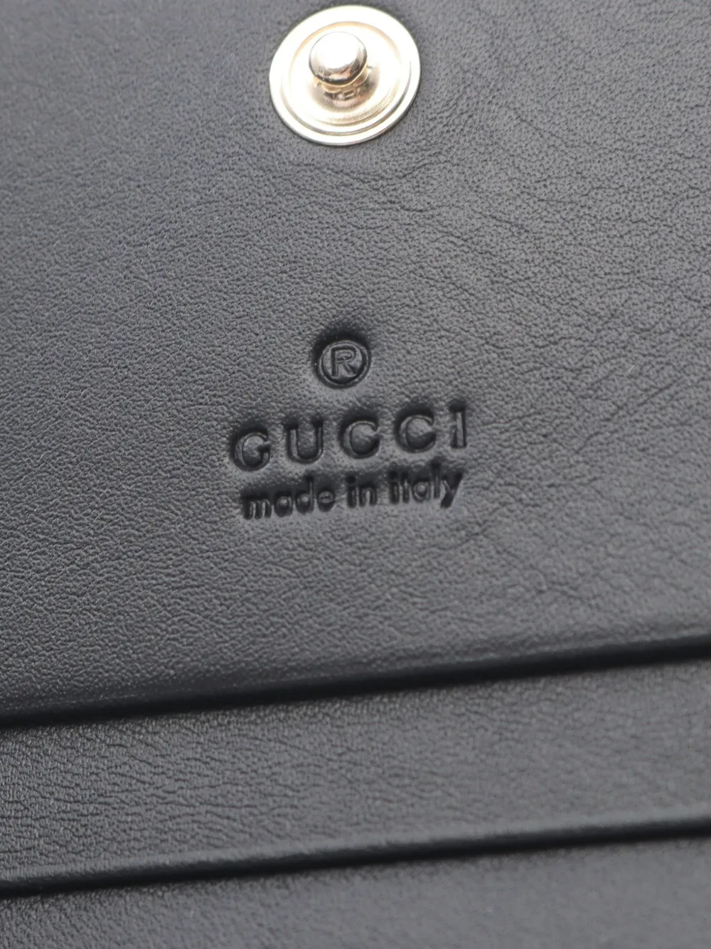 Pre-owned Gucci 2020s Horsebit 1955 Gg Supreme Bi-fold Wallet In Neutral
