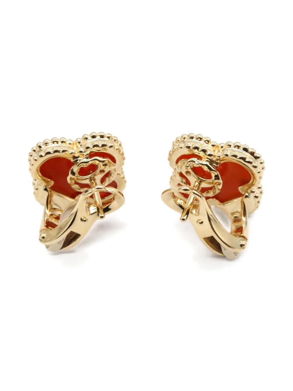 Van Cleef & Arpels 2010s 18K yellow gold Clover earrings | Image 2