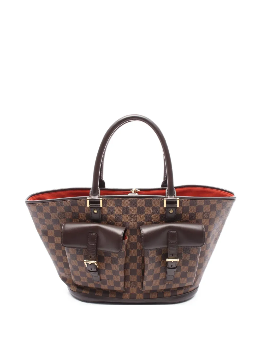 Louis Vuitton Pre-Owned 2003 ダミエ エベヌ ハンドバッグ - ブラウン Louis Vuitton Pre-Owned 2003 ダミエ エベヌ ハンドバッグ - ブラウン