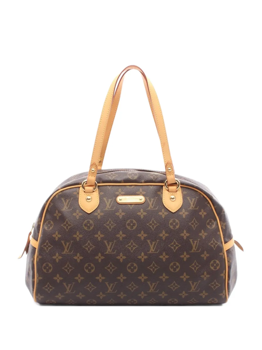 Louis Vuitton Pre-Owned 2008 モントルグイユ GM モノグラム ショルダーバッグ - ブラウン Louis Vuitton Pre-Owned 2008 モントルグイユ GM モノグラム ショルダーバッグ - ブラウン