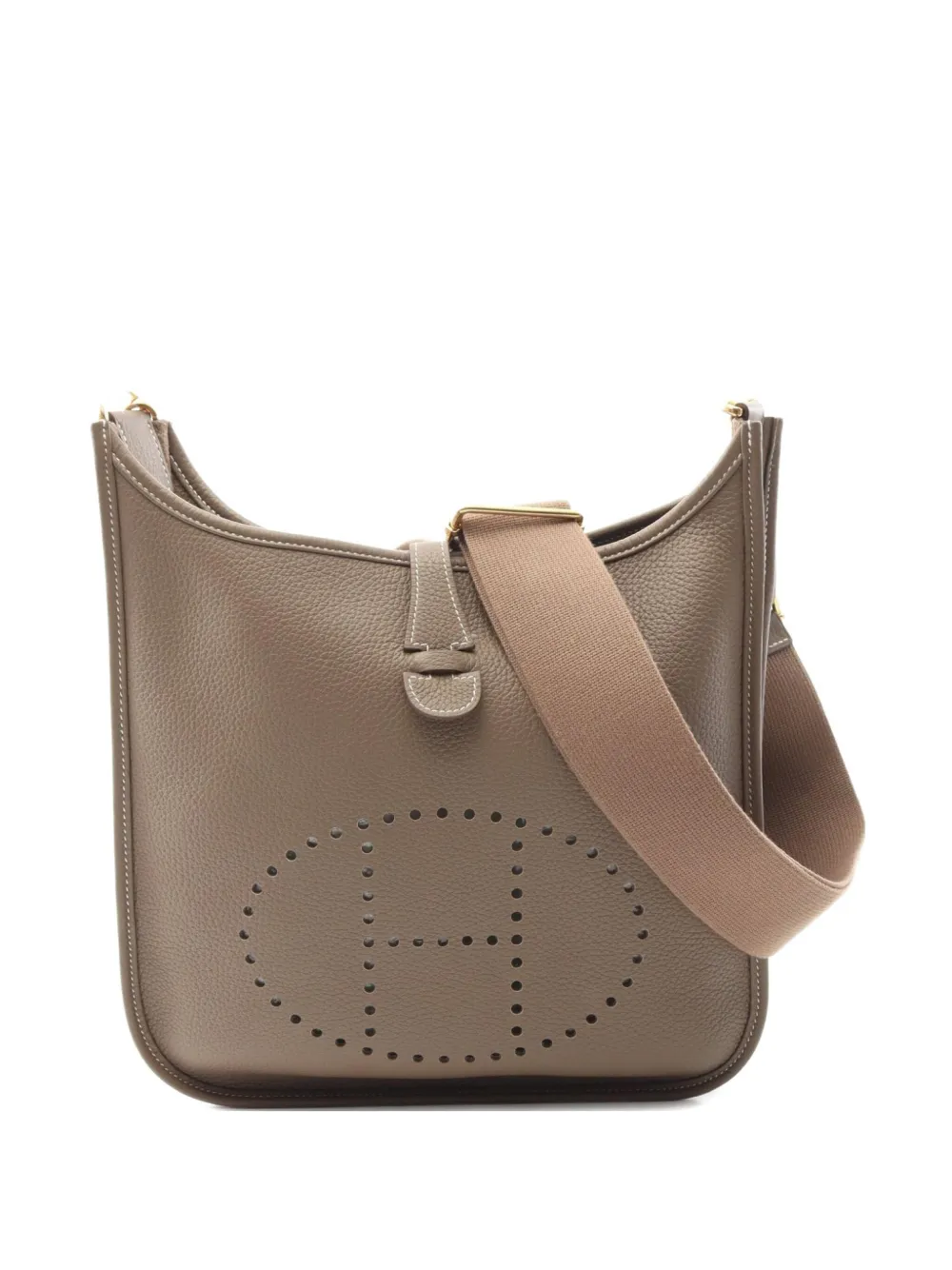 Hermès Pre-Owned 2023 Evelyn Troyes PM shoulder bag | Brown | Image 1