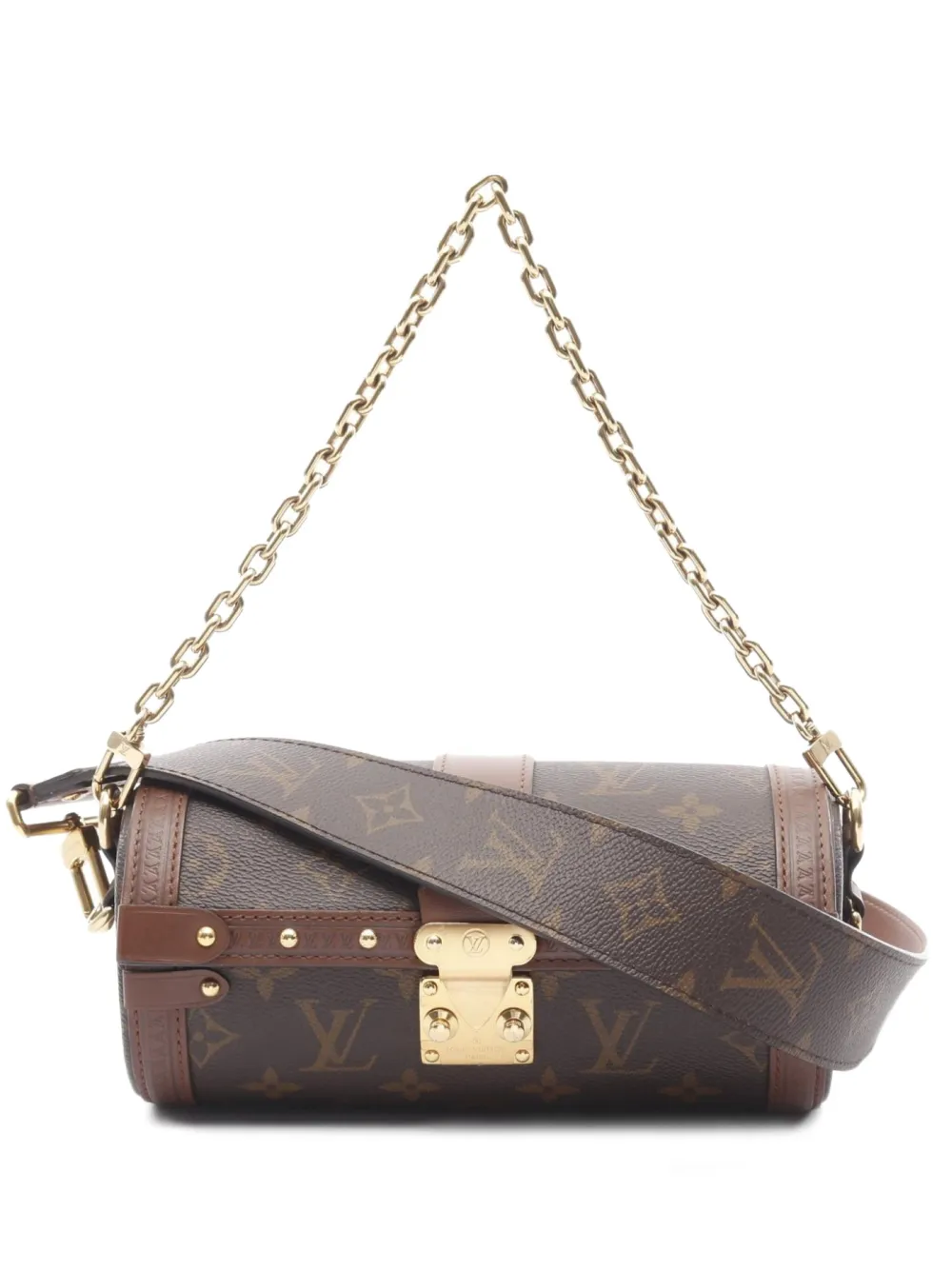 Louis Vuitton Pre-Owned 2021s Papillon Monogram canvas shoulder bag | Brown | Image 1