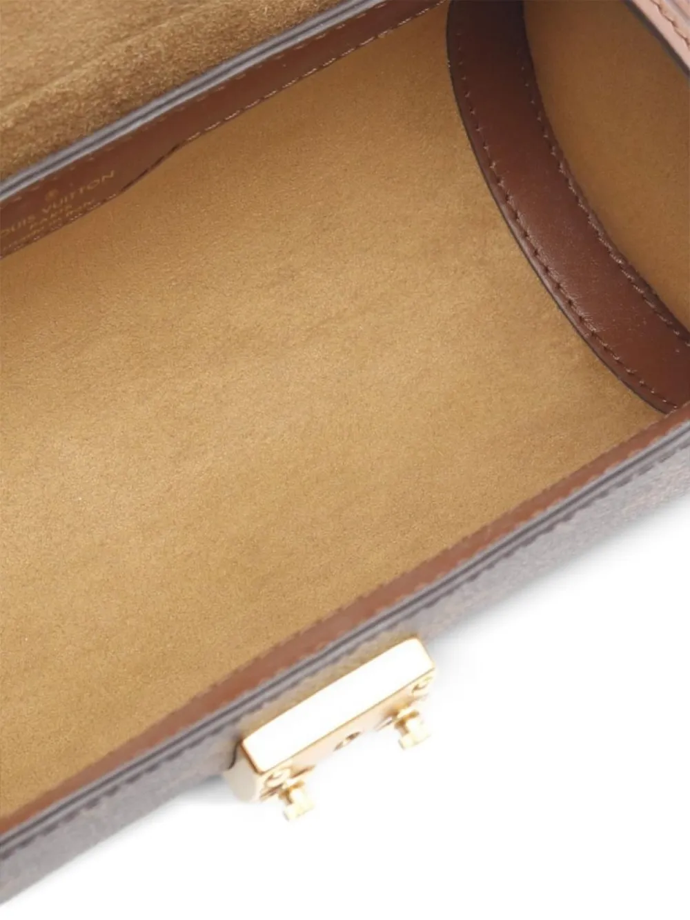 Pre-owned Louis Vuitton 2021s Papillon Monogram Canvas Shoulder Bag In Brown