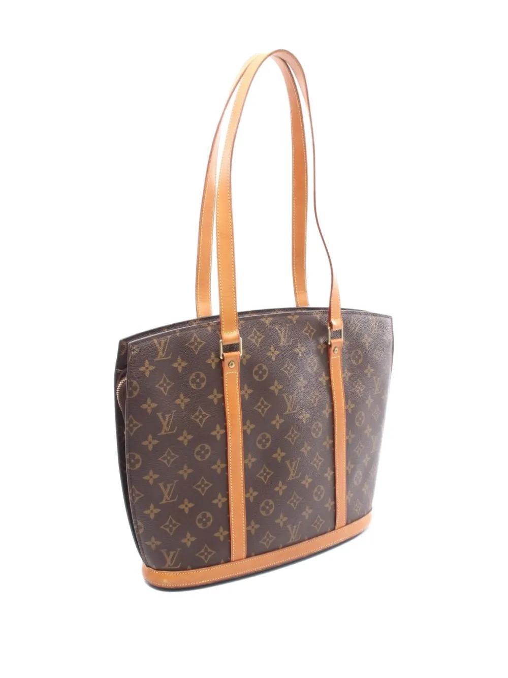 Pre-owned Louis Vuitton 1998 Monogram Babylon Shoulder Bag In Brown