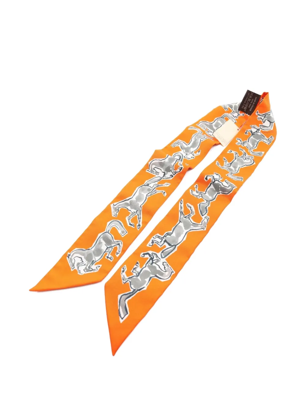 Hermès Pre-Owned horse-print silk scarf | Image 2