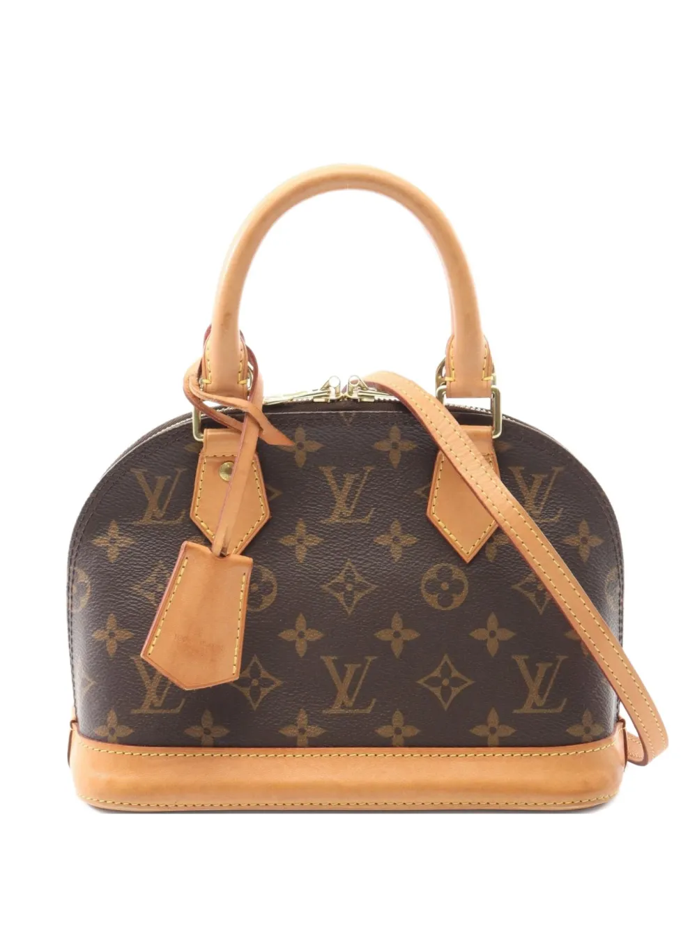 Louis Vuitton Pre-Owned 2018 Alma BB handbag | Brown | Image 1
