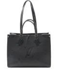 Louis Vuitton Pre-Owned 2021 On-the-go Monogram Empreinte tote bag - Black