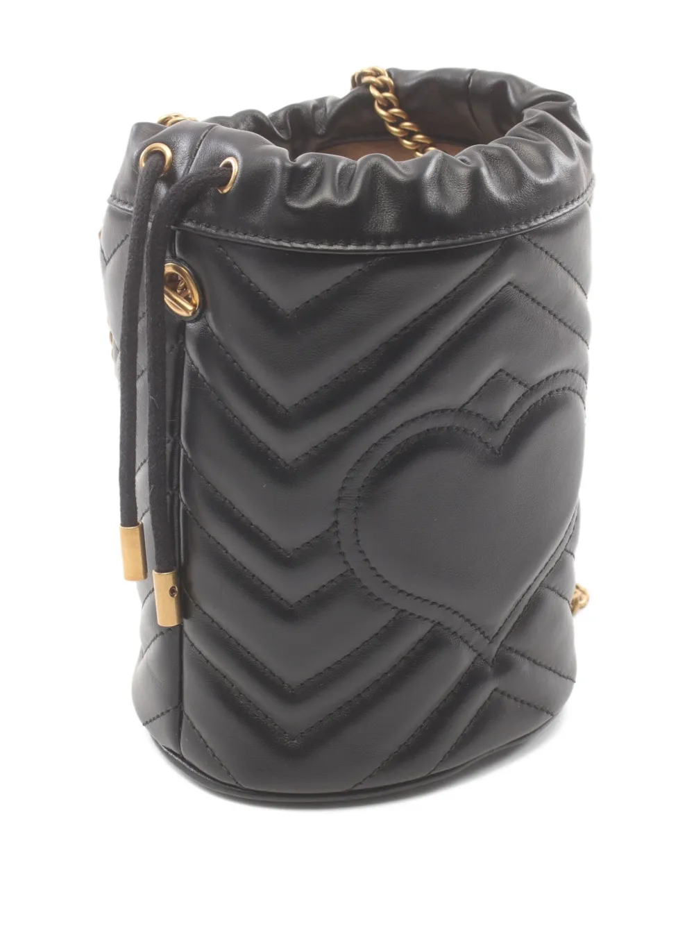 Gucci Pre-Owned 2020s mini GG Marmont bucket bag | Image 2