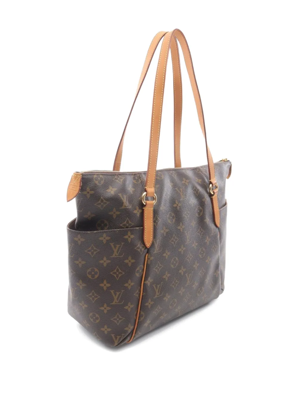 Pre-owned Louis Vuitton 2012 Totally Mm Shoulder Bag In Brown