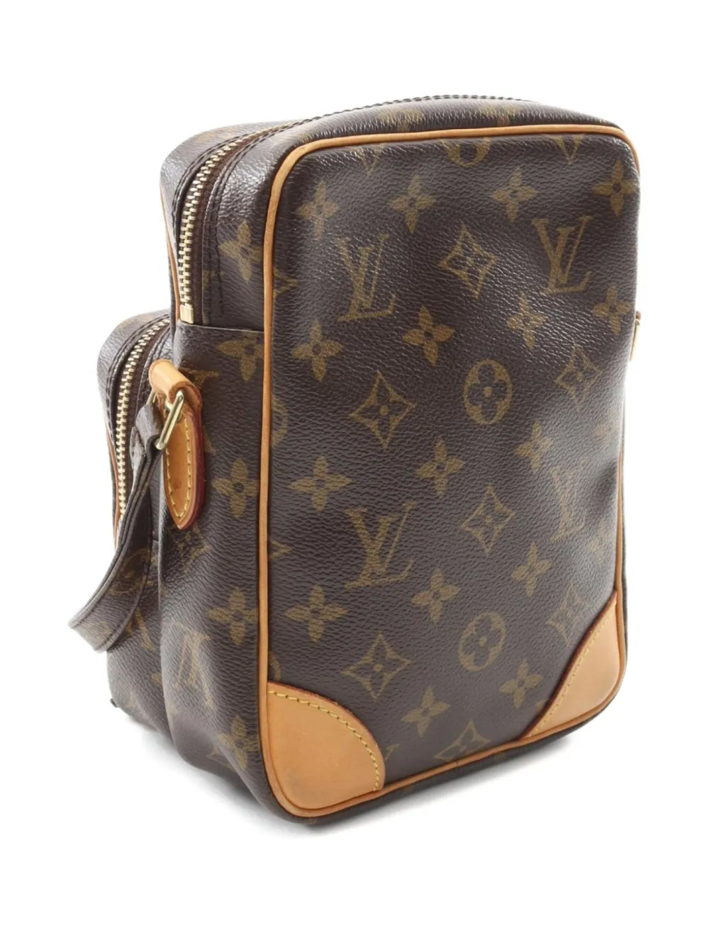 Pre-owned Louis Vuitton 2004 Amazon Shoulder Bag In Brown
