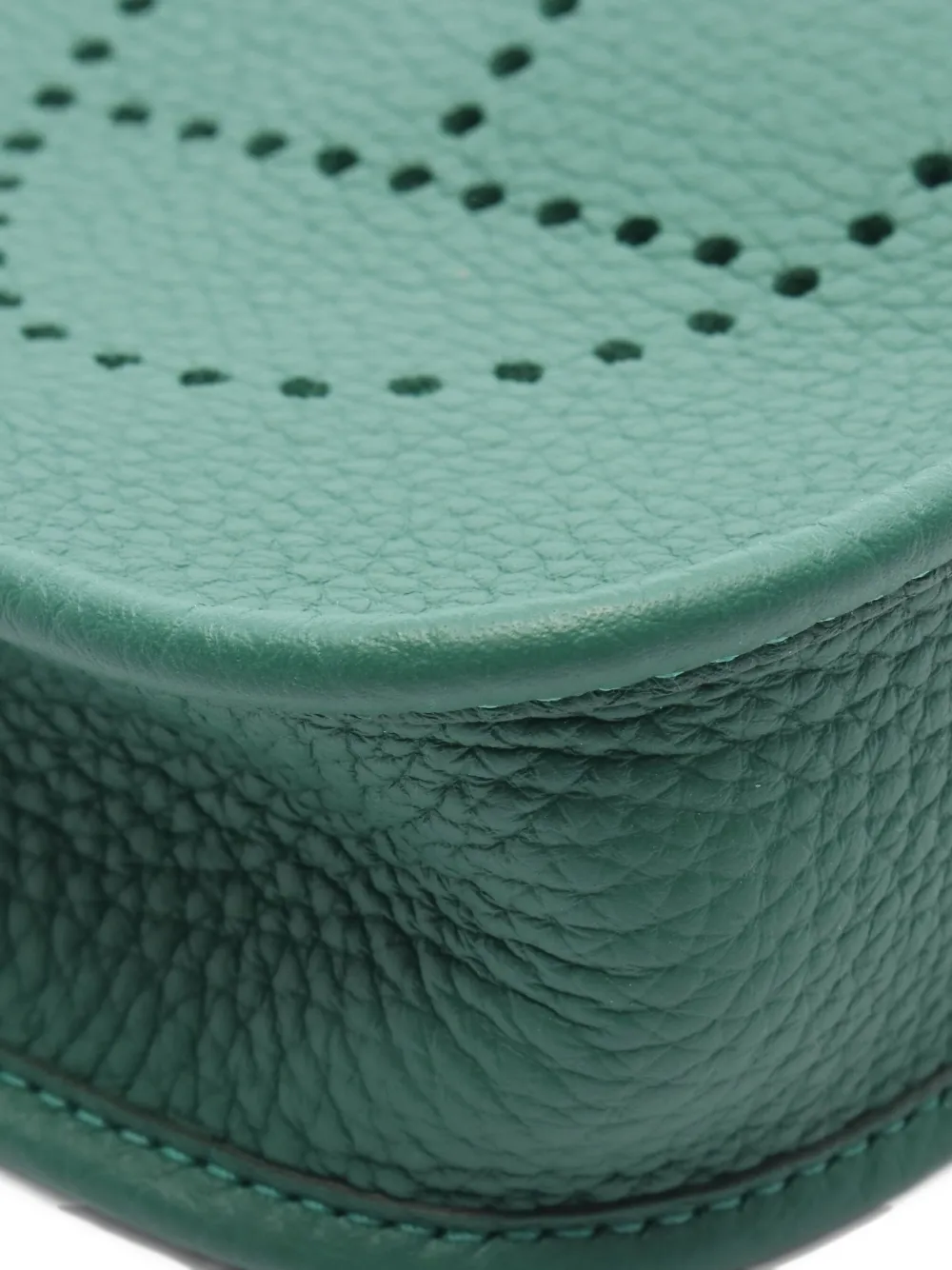 Pre-owned Hermes 2024 Evelyn Tpm Crossbody Bag In Green