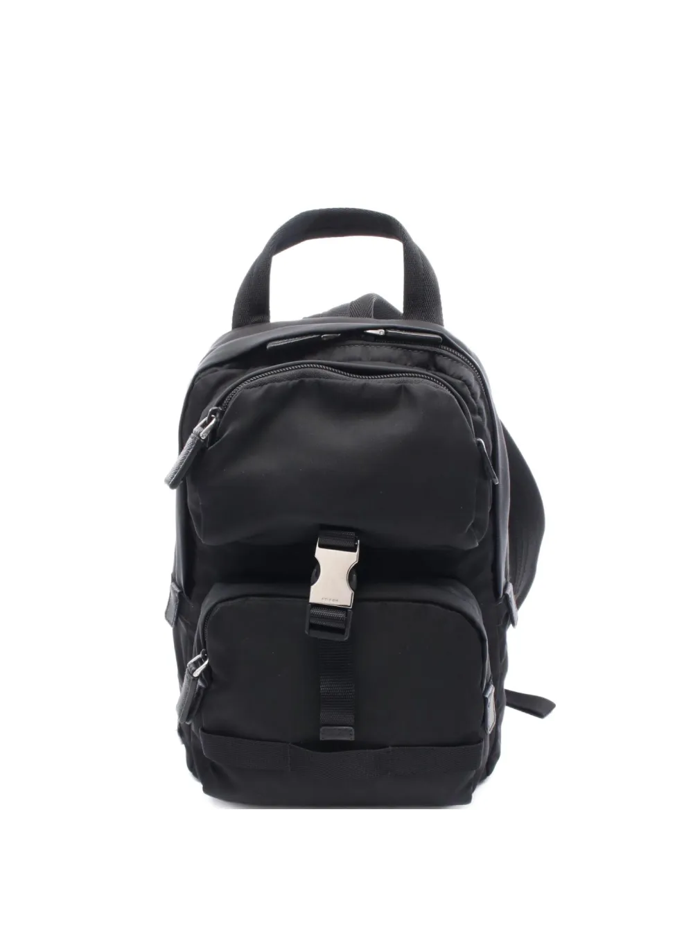 Prada Pre-Owned 2010s Tessuto Montagna sling bag | Black | Image 1