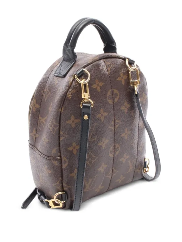 Louis Vuitton Pre-Owned 2020 Mini Palm Springs Backpack Brown