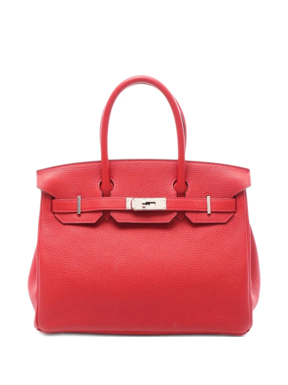 Hermès Pre-Owned 2017 Togo leather Birkin handbag | Red | Image 1