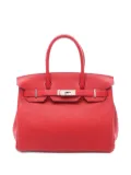 Hermès Pre-Owned 2017 Togo leather Birkin handbag - Red