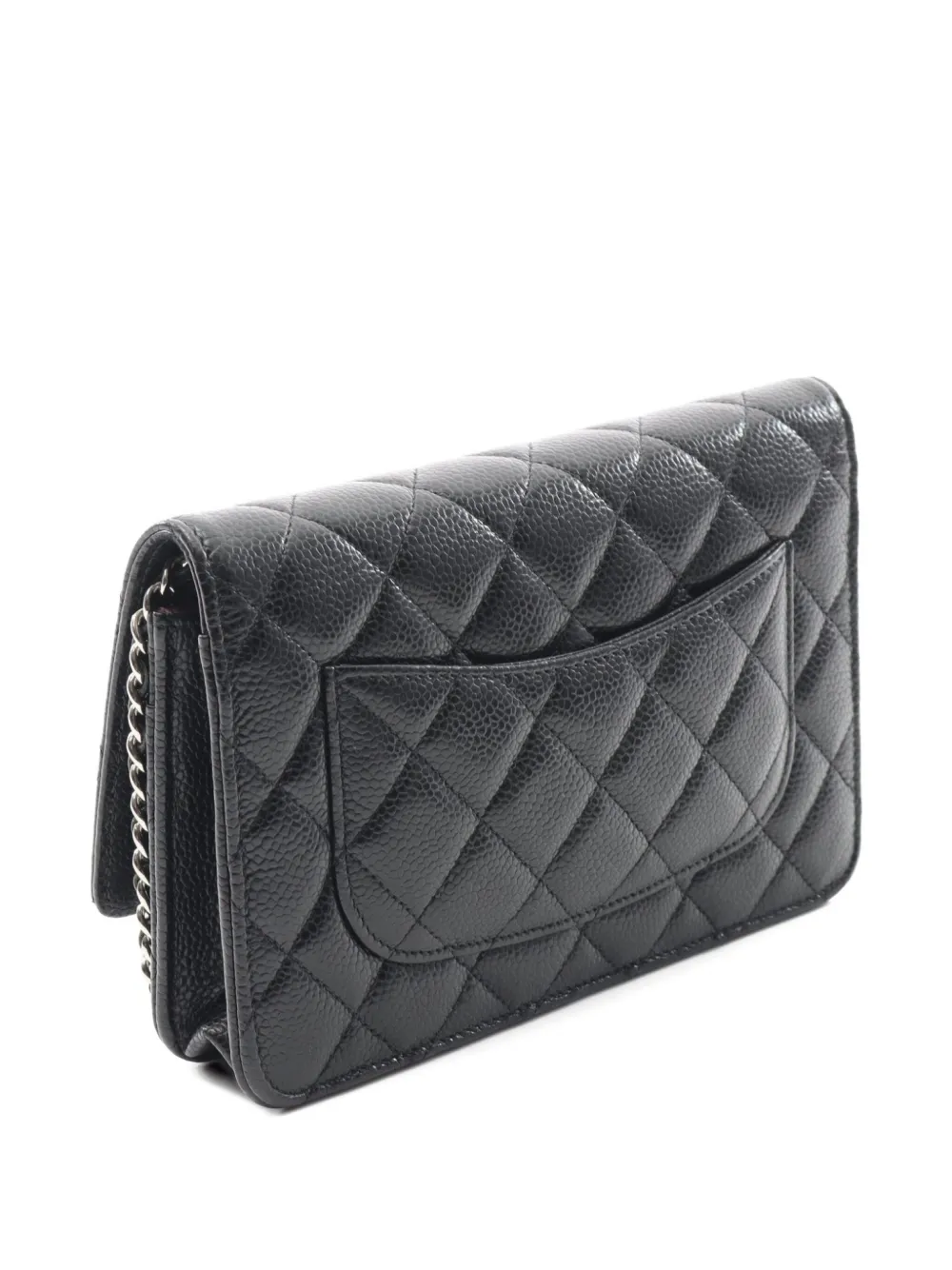 CHANEL Pre-Owned 2021 matelassé chain wallet | Pre-Owned | Image 2