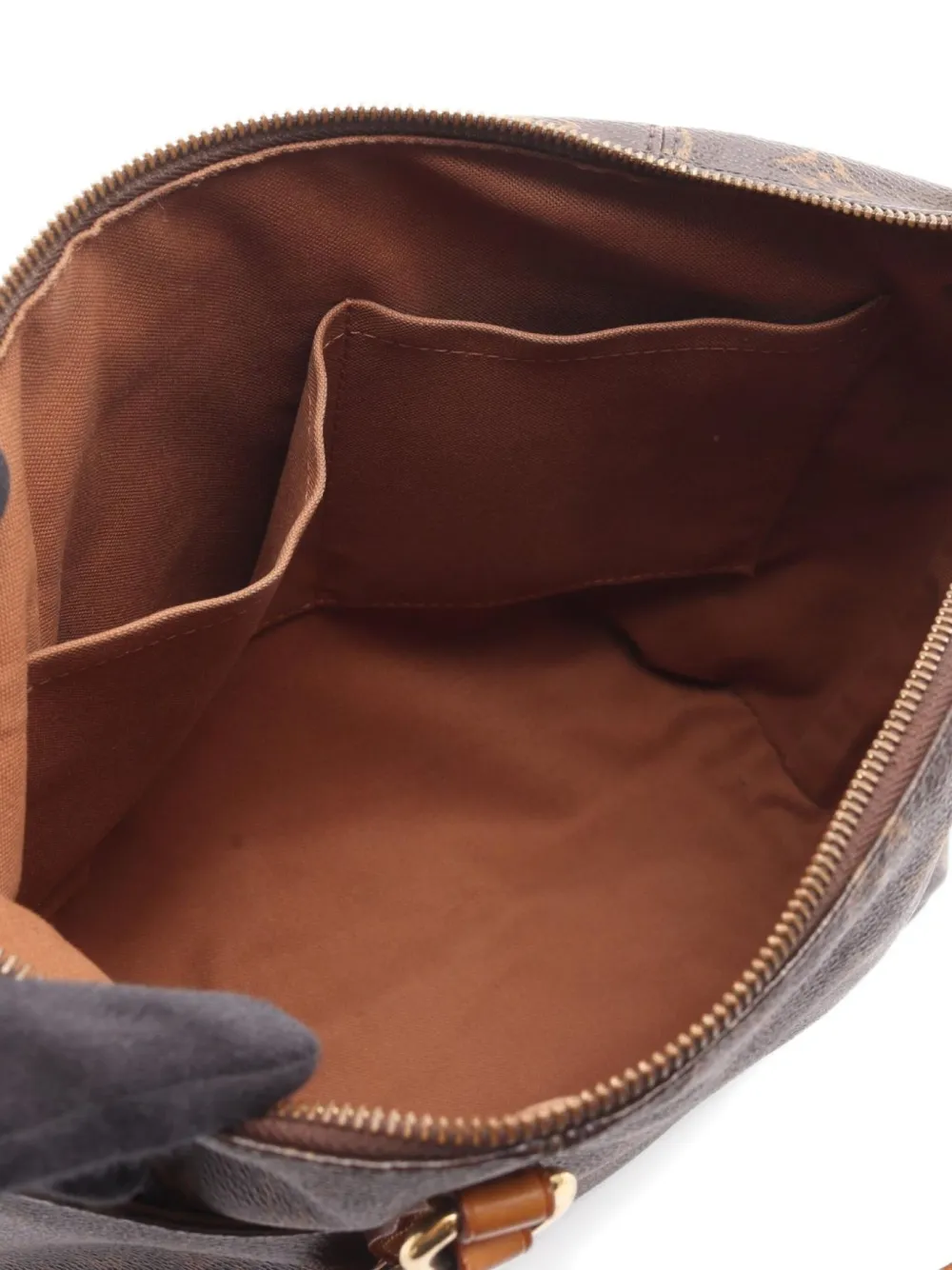 Pre-owned Louis Vuitton 2011 Monogram Shoulder Bag In Brown