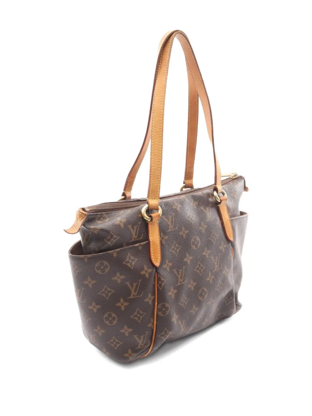 Pre-owned Louis Vuitton 2011 Monogram Shoulder Bag In Brown
