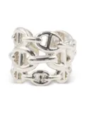 Hermès Pre-Owned 2010s Chaîne d'Ancre Enchene ring - Silver