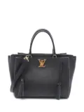 Louis Vuitton Pre-Owned 2017 Lockme two-way handbag - Black