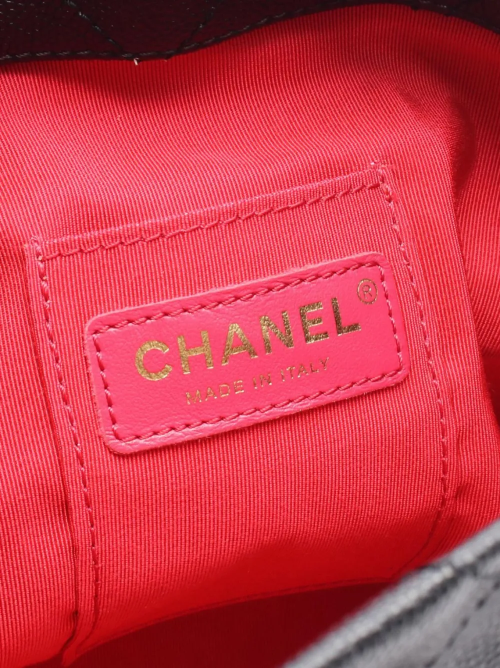 Pre-owned Chanel Mini 2020 Matelasse Chain Bag In Black