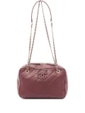 CHANEL Pre-Owned 2015-2016 Coco-mark chain shoulder bag - Red