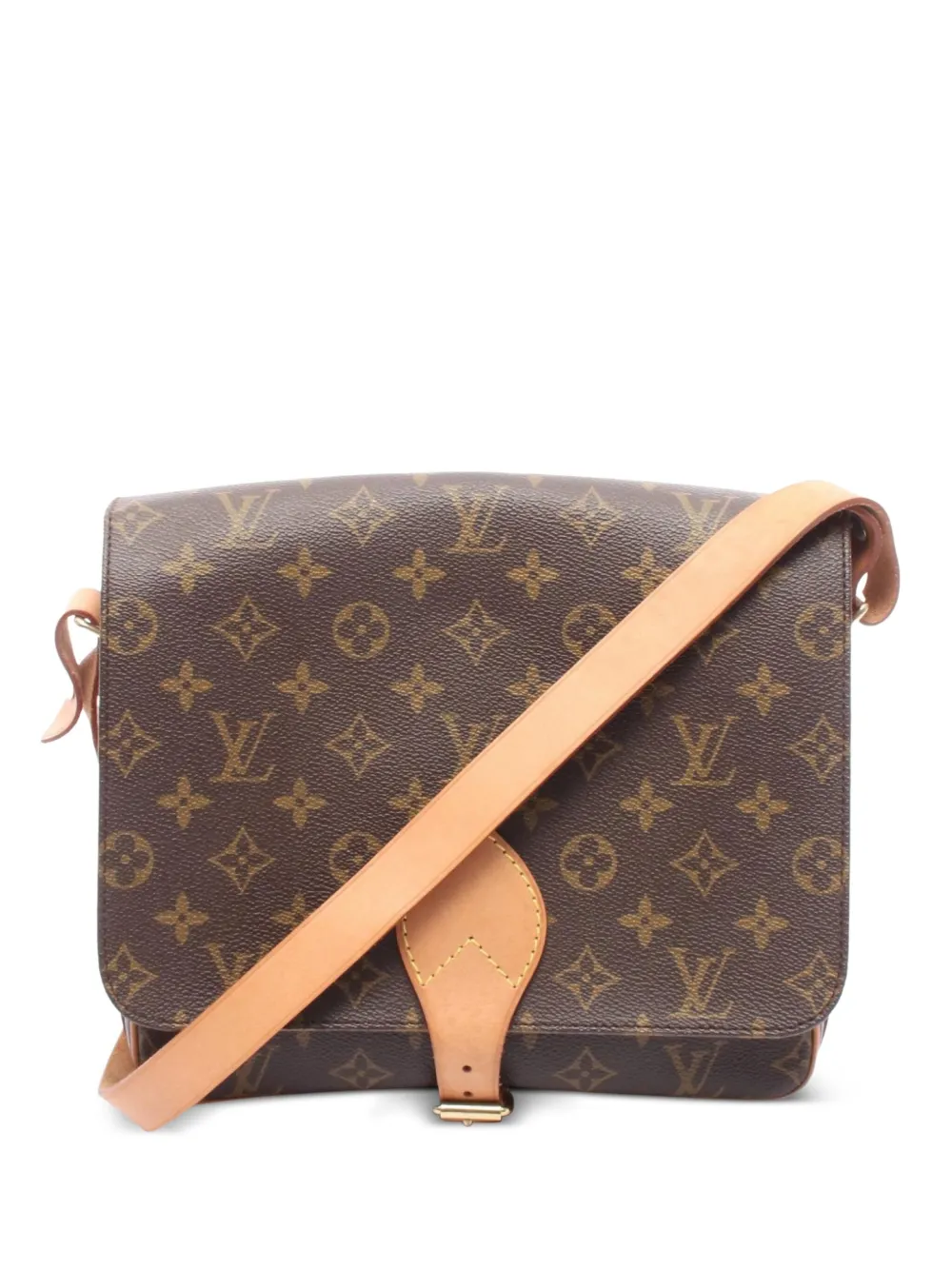 Louis Vuitton Pre-Owned 1996 カルトシエール GM モノグラム ショルダーバッグ - ブラウン Louis Vuitton Pre-Owned 1996 カルトシエール GM モノグラム ショルダーバッグ - ブラウン