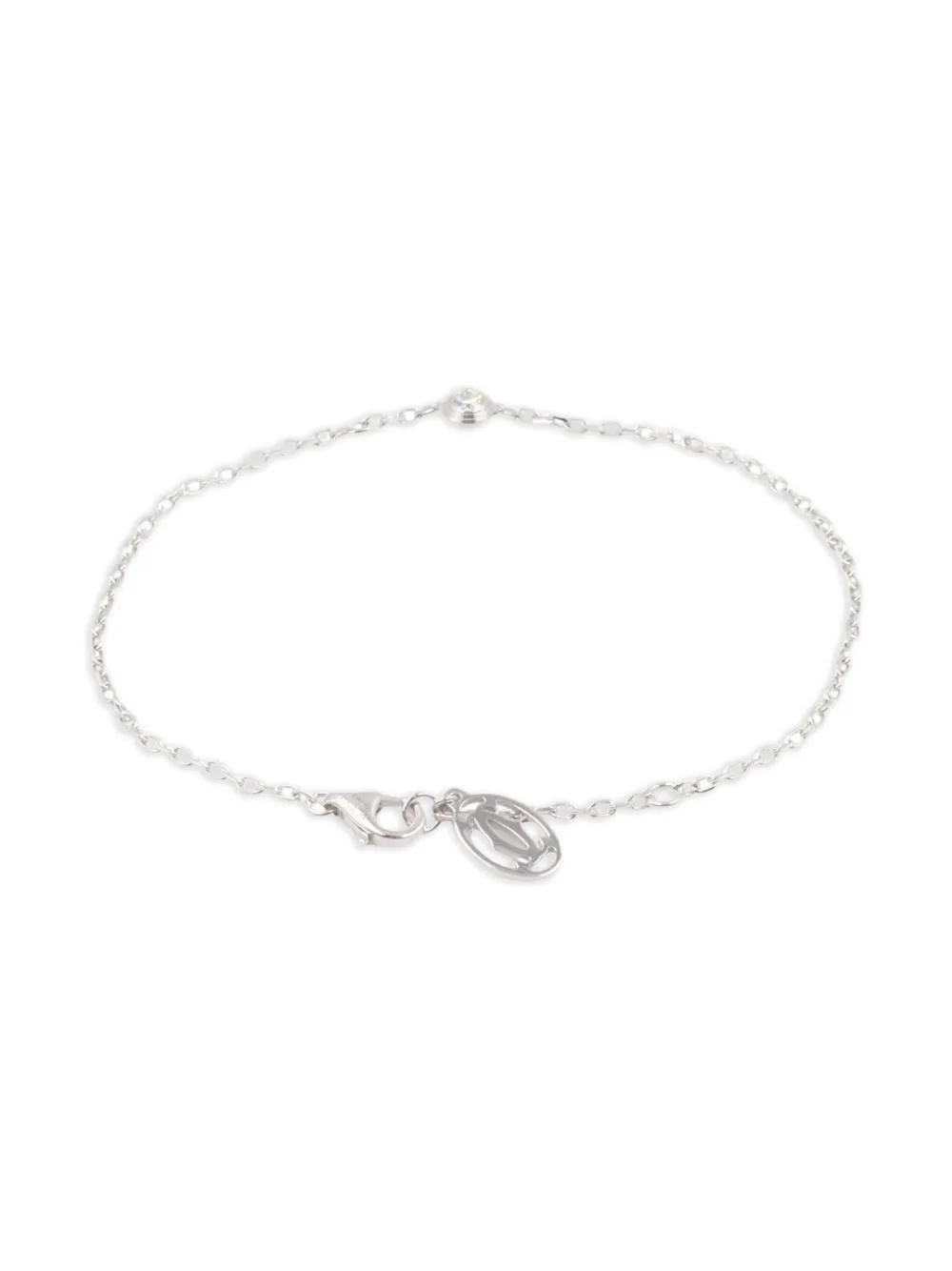 Cartier 2010s Damour 18kt white-gold diamond bracelet | Silver | Image 1