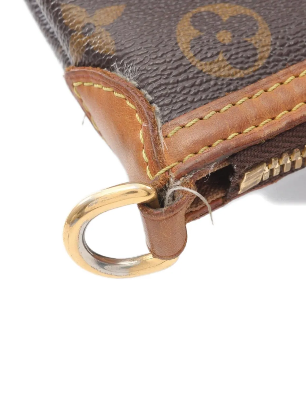 Pre-owned Louis Vuitton 2009 Palermo Pm Handbag In Brown