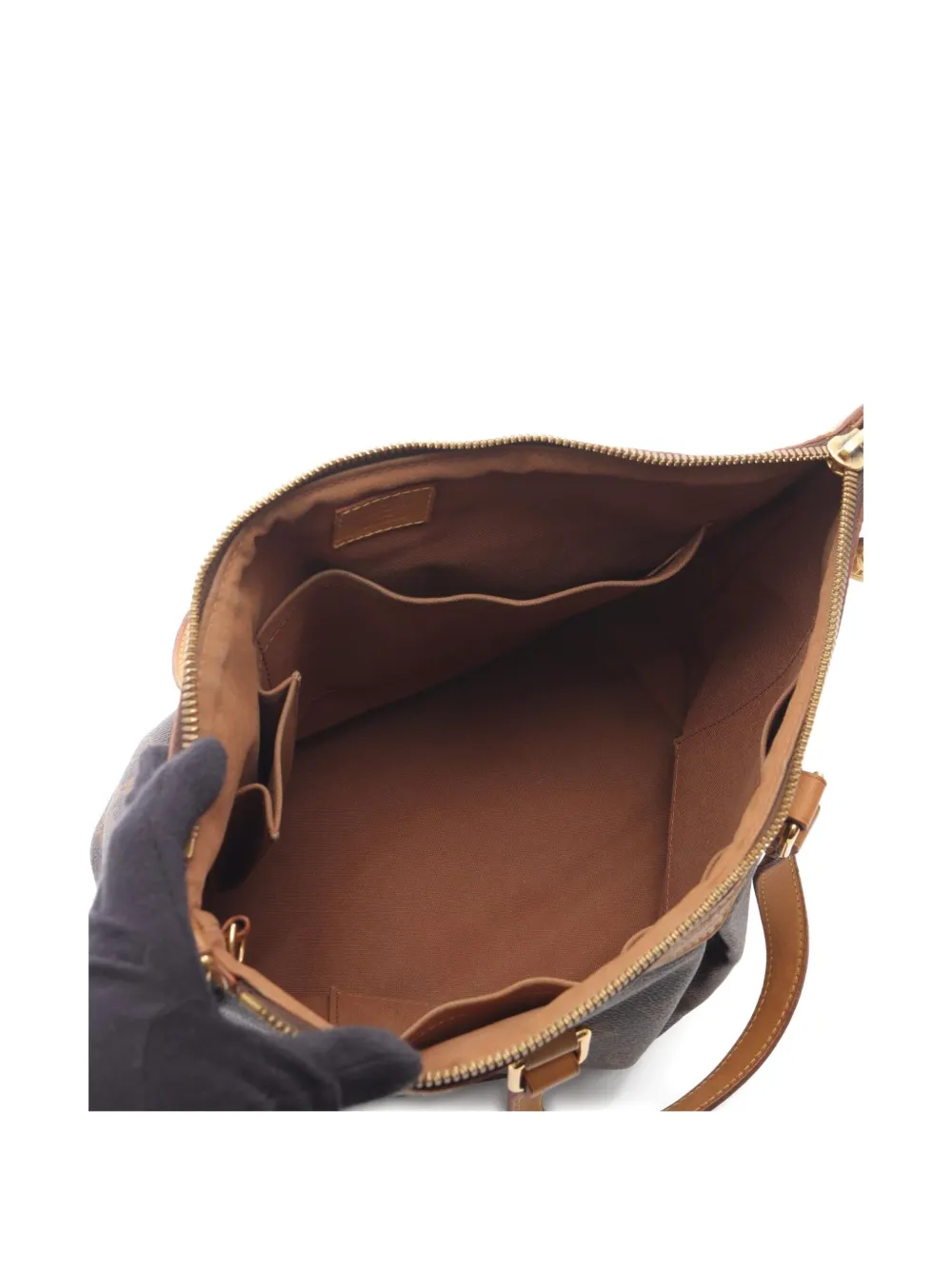 Pre-owned Louis Vuitton 2009 Palermo Pm Handbag In Brown