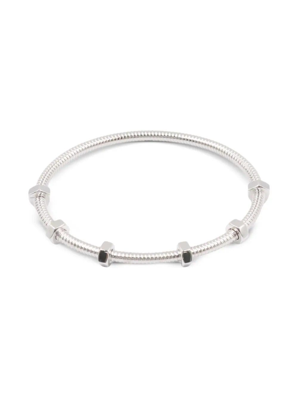 Cartier 2010s エクリュ ドゥ カルティエ ブレスレット 18Kホワイトゴールド - シルバートーン Cartier 2010s エクリュ ドゥ カルティエ ブレスレット 18Kホワイトゴールド - シルバートーン