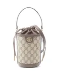Gucci Pre-Owned 2020s mini Ophidia GG Supreme bucket bag - Brown