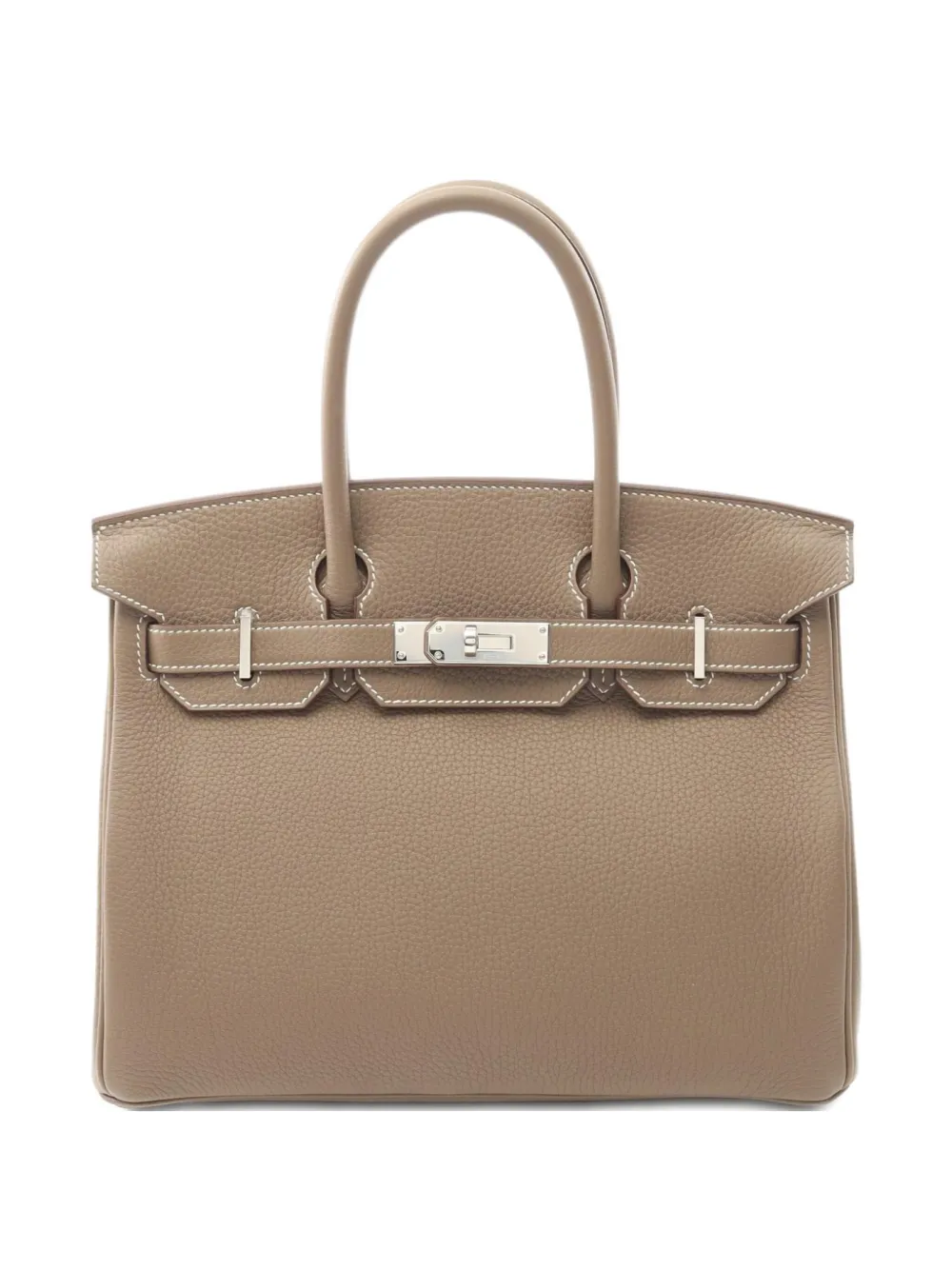 Pre-owned Hermes 2024 Birkin 30 Tote Bag In Brown