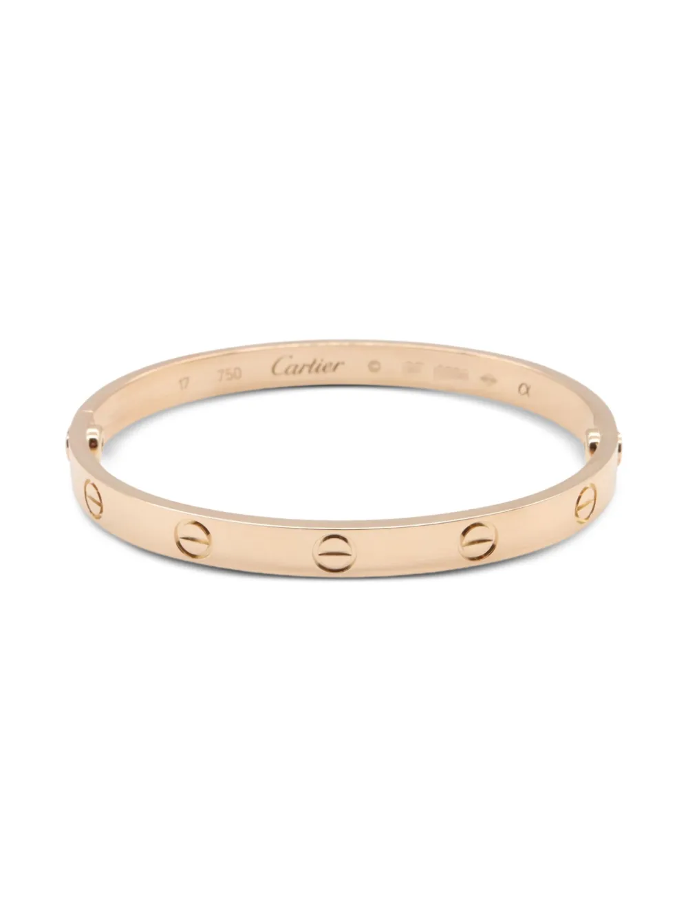 Cartier 2010s Love ブレスレット 18Kローズゴールド - ゴールドトーン Cartier 2010s Love ブレスレット 18Kローズゴールド - ゴールドトーン