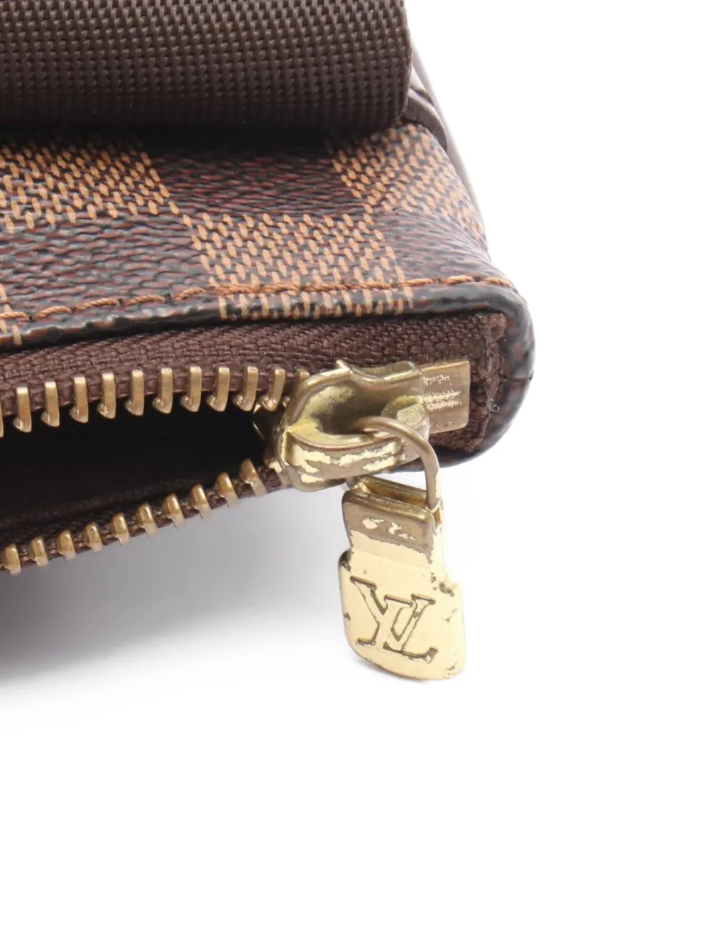 Pre-owned Louis Vuitton 2006 Pochette Melville Crossbody Bag In Brown