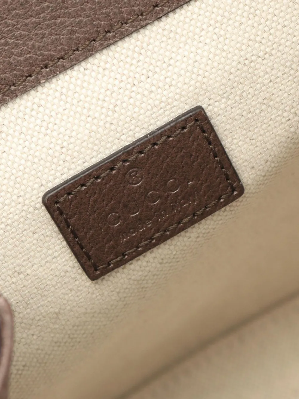 Pre-owned Gucci 2020s Gg Supreme Mini Backpack In Neutral