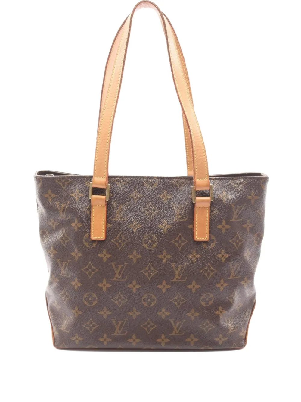 Louis Vuitton Pre-Owned medium 2004 Cabas Piano monogram canvas shoulder bag | Brown | Image 1
