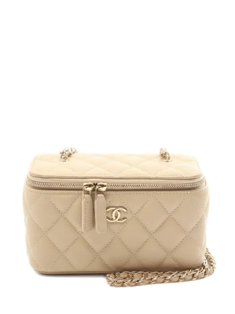 CHANEL Pre-Owned 2021-2022 matelassé vanity bag