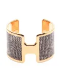 Hermès Pre-Owned 2010s Olympe H-shaped bangle - Gold