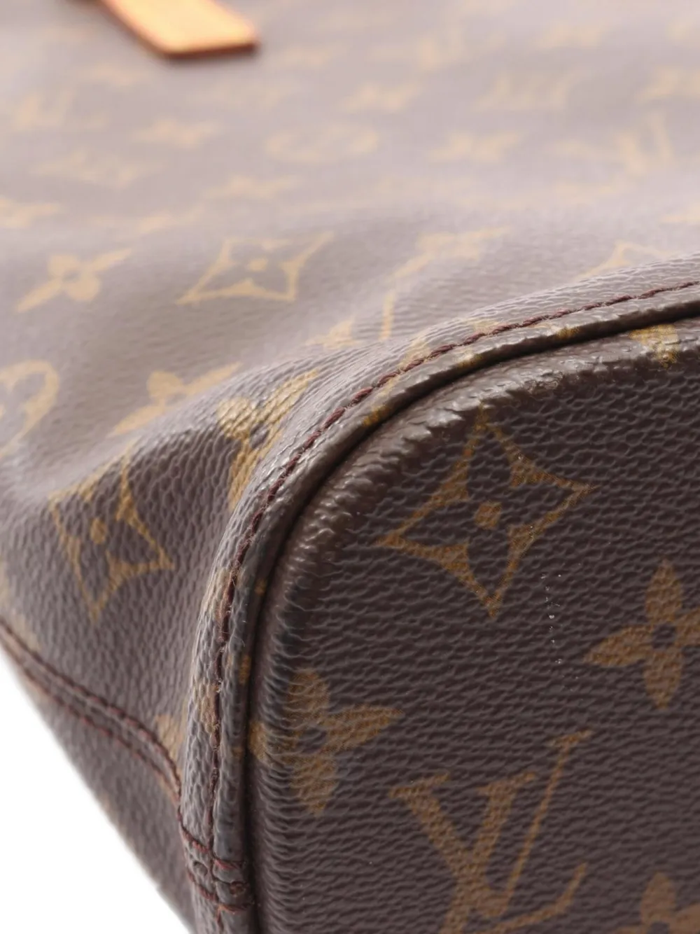 Pre-owned Louis Vuitton 2002 Vivian Gm Monogram Shoulder Bag In Brown