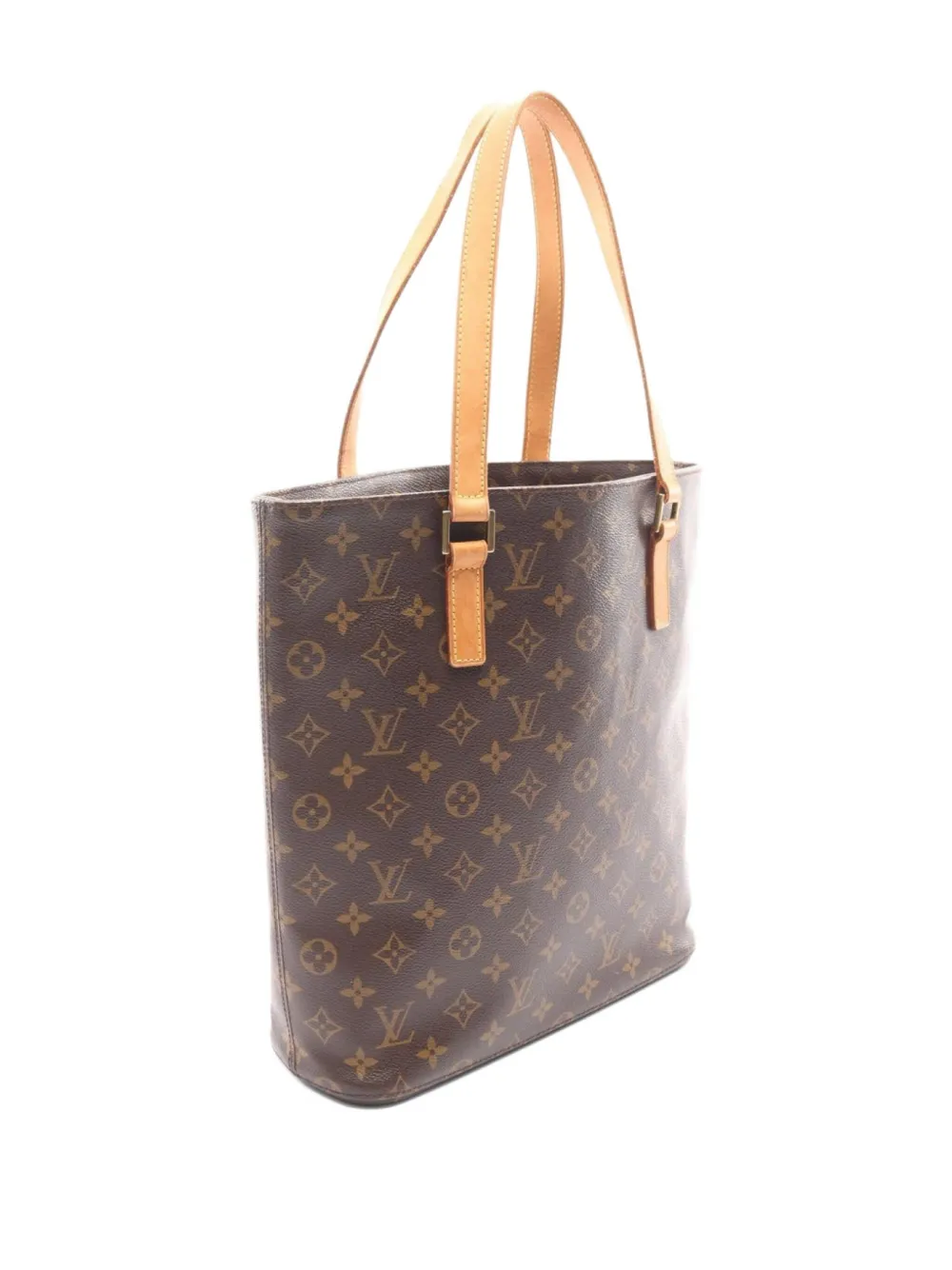 Pre-owned Louis Vuitton 2002 Vivian Gm Monogram Shoulder Bag In Brown
