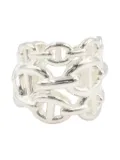 Hermès Pre-Owned 2020s Enchaine GM ring - Silver